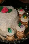 Coconut Cake w/cupcakes